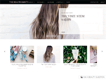 Tablet Screenshot of beauty-vanity.com